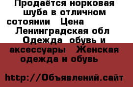 Продаётся норковая шуба в отличном сотоянии › Цена ­ 25 000 - Ленинградская обл. Одежда, обувь и аксессуары » Женская одежда и обувь   